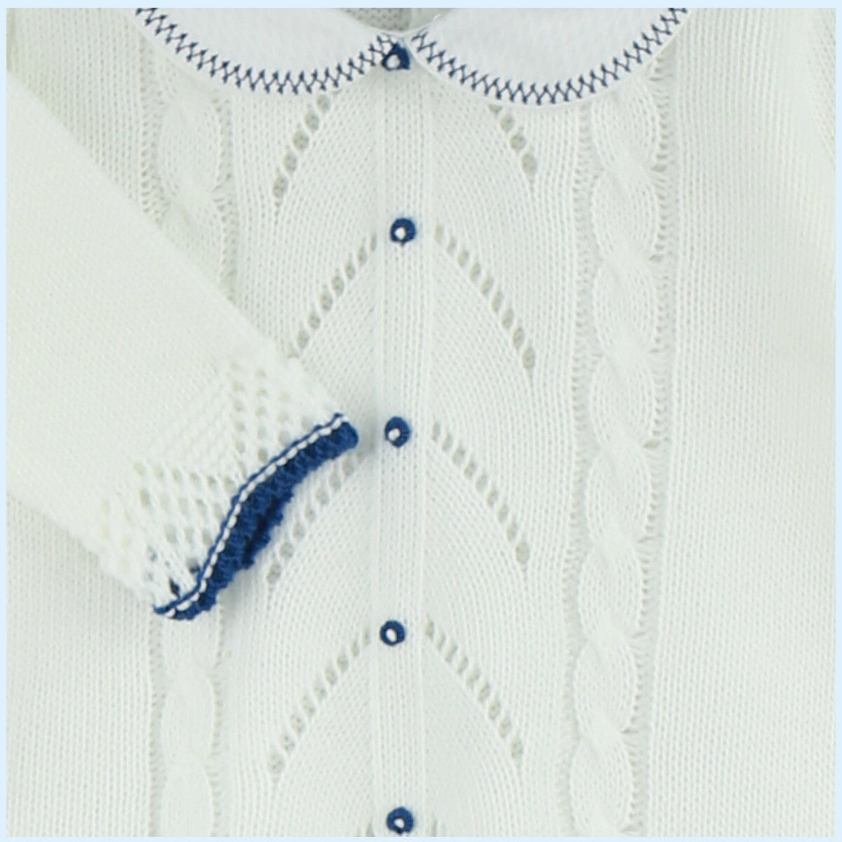 Enterizo Perle Blanco con Capota