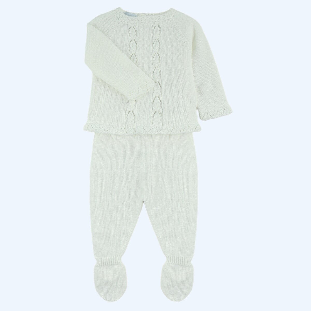 Conjunto Perle Blanco con Capota