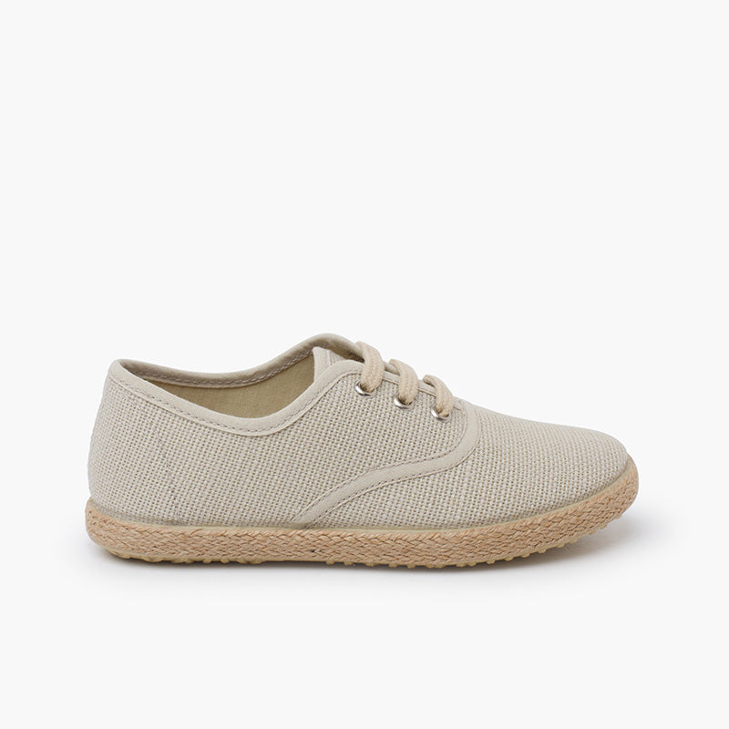 Blucher de Lino en Arena