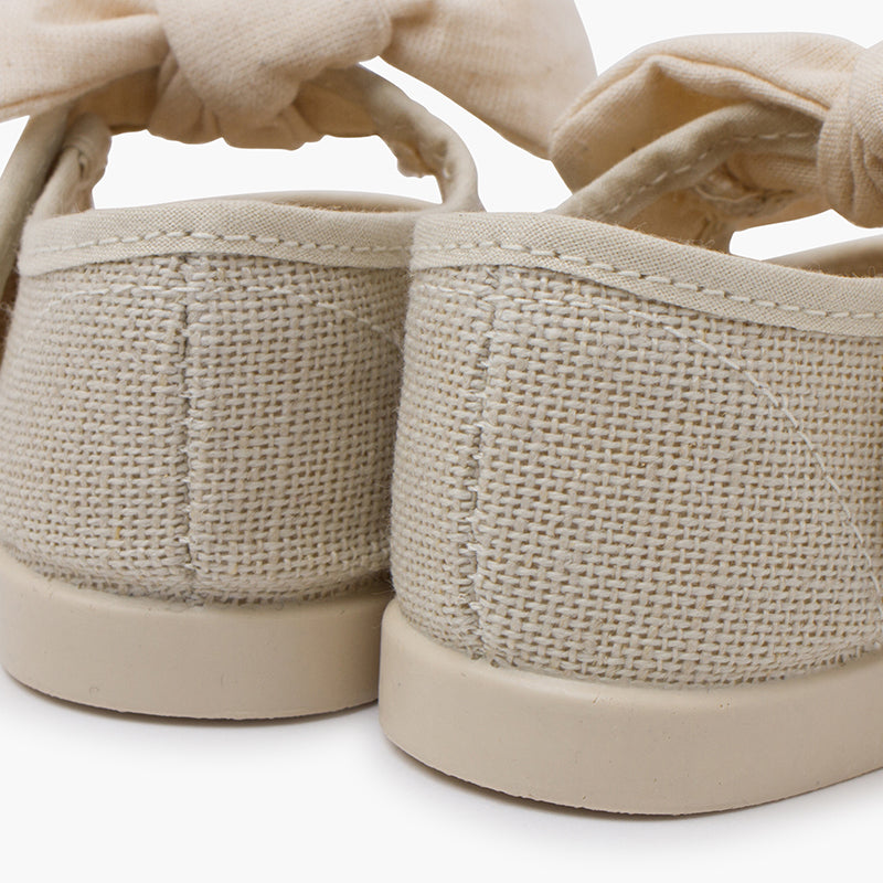 Mercedita Lino con Lazo Removible Lino Barefoot