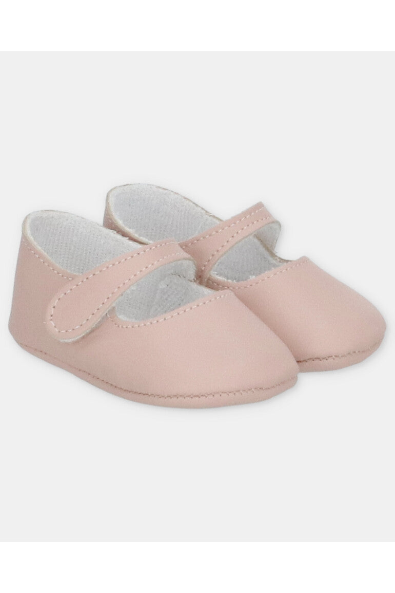 Merceditas Piel Rosa Palo