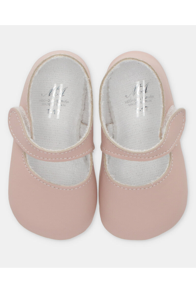 Merceditas Piel Rosa Palo