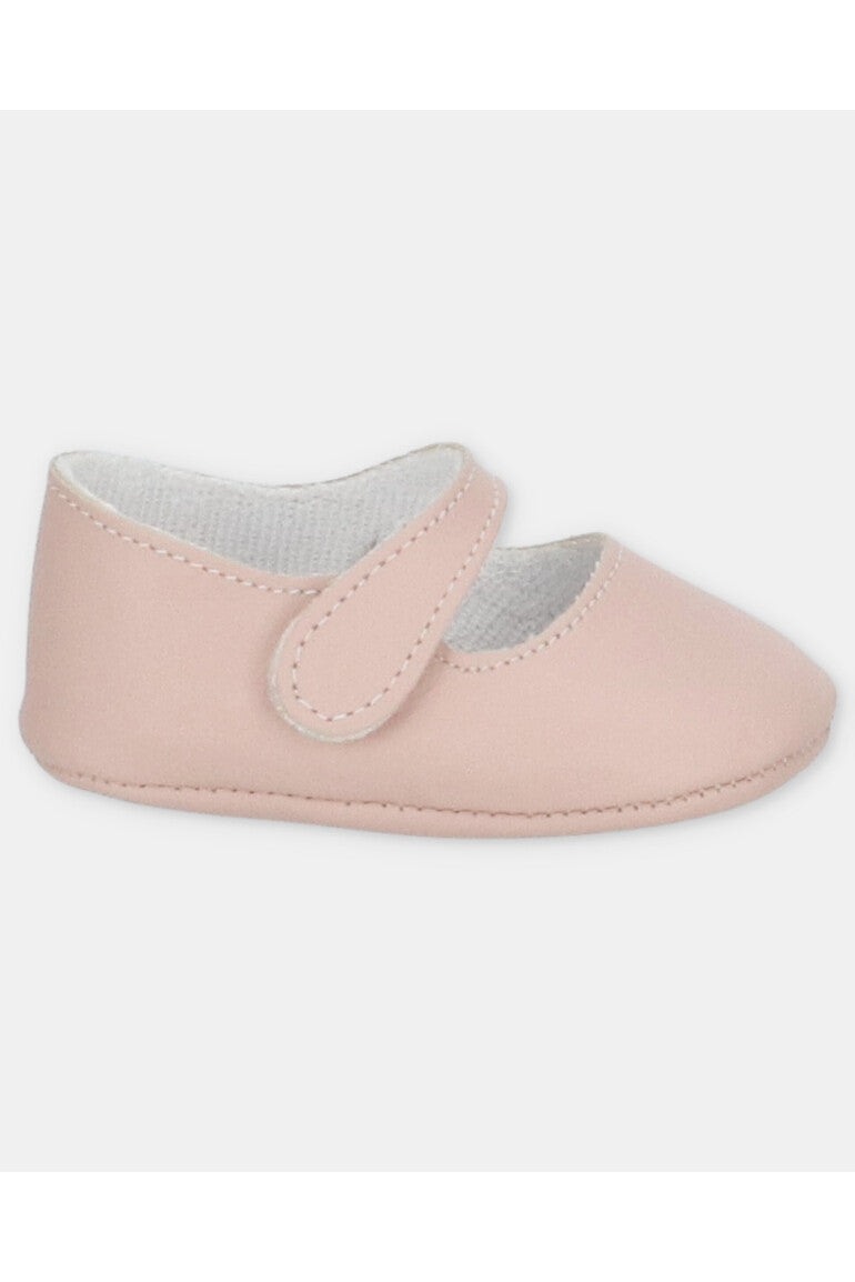 Merceditas Piel Rosa Palo