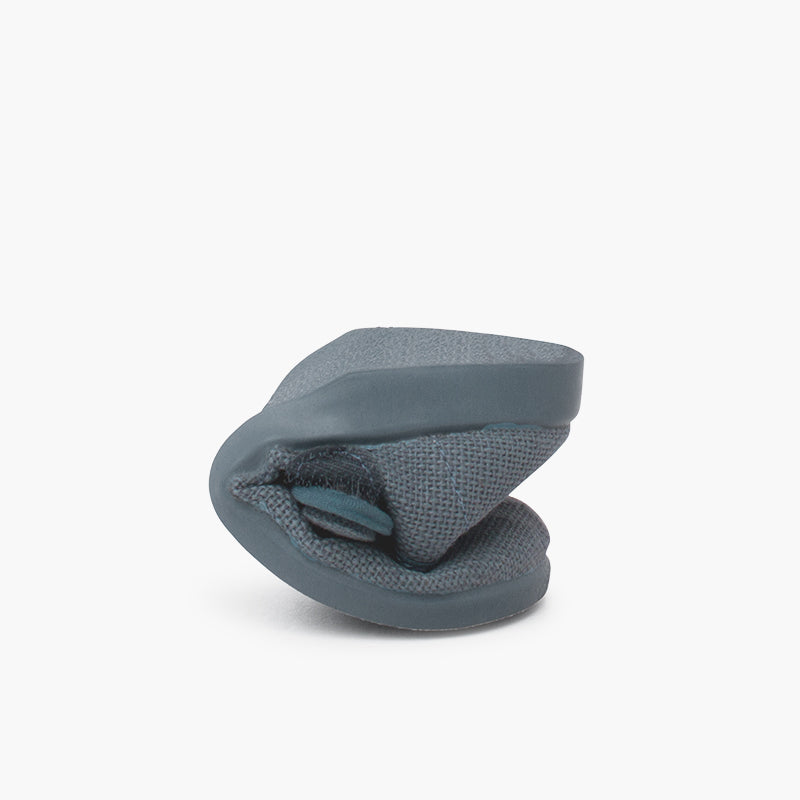 Pepito de Lino Indigo con Boton
