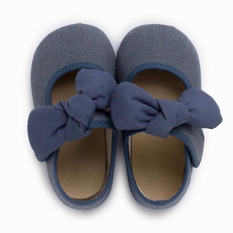 Mercedita Lino con Lazo Removible Indigo Barefoot