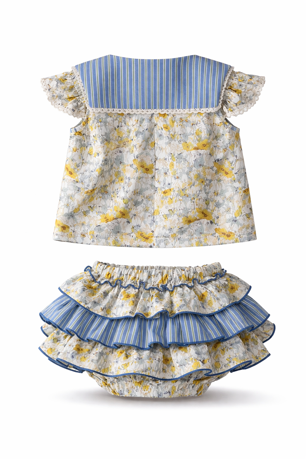 Conjunto Bebe Nina Colección Banana