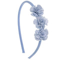 Diadema 3 Florecitas Bambula Azul