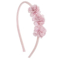 Diadema 3 Florecitas Bambula Rosa
