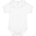 Body Manga Corta Cuello Batista Blanco