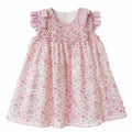 Vestido Nido de Abeja Vichy Rosa Pastel Colección Palma