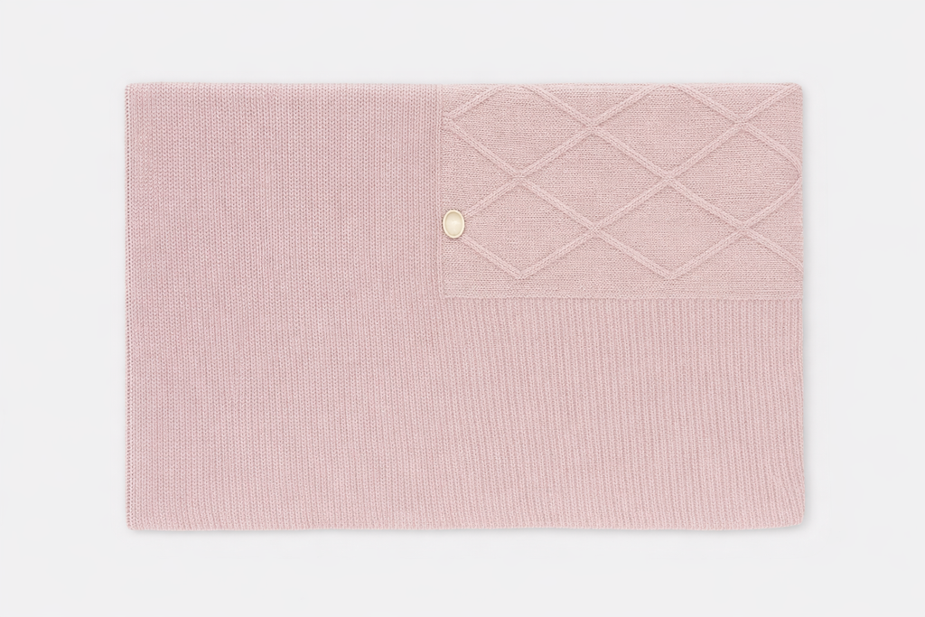 Toquilla Rombos Rosa Palo