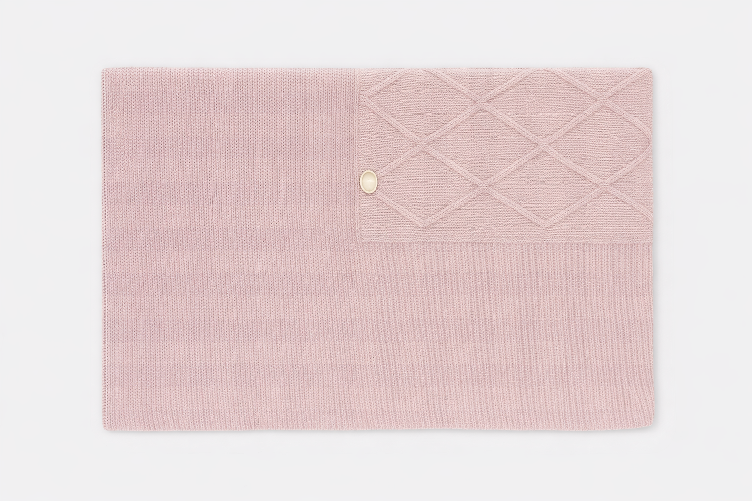 Toquilla Rombos Rosa Palo