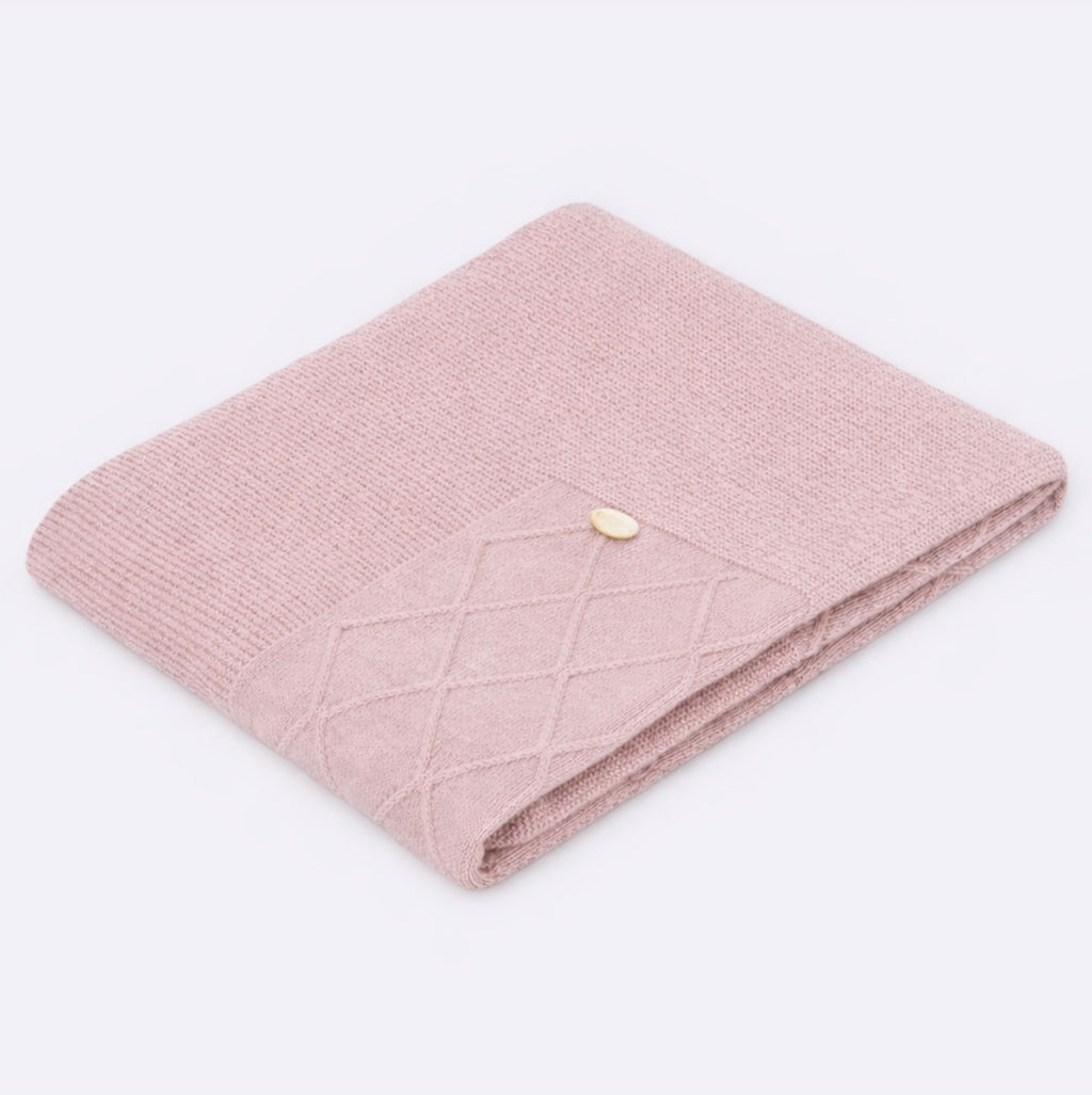 Toquilla Rombos Rosa Palo