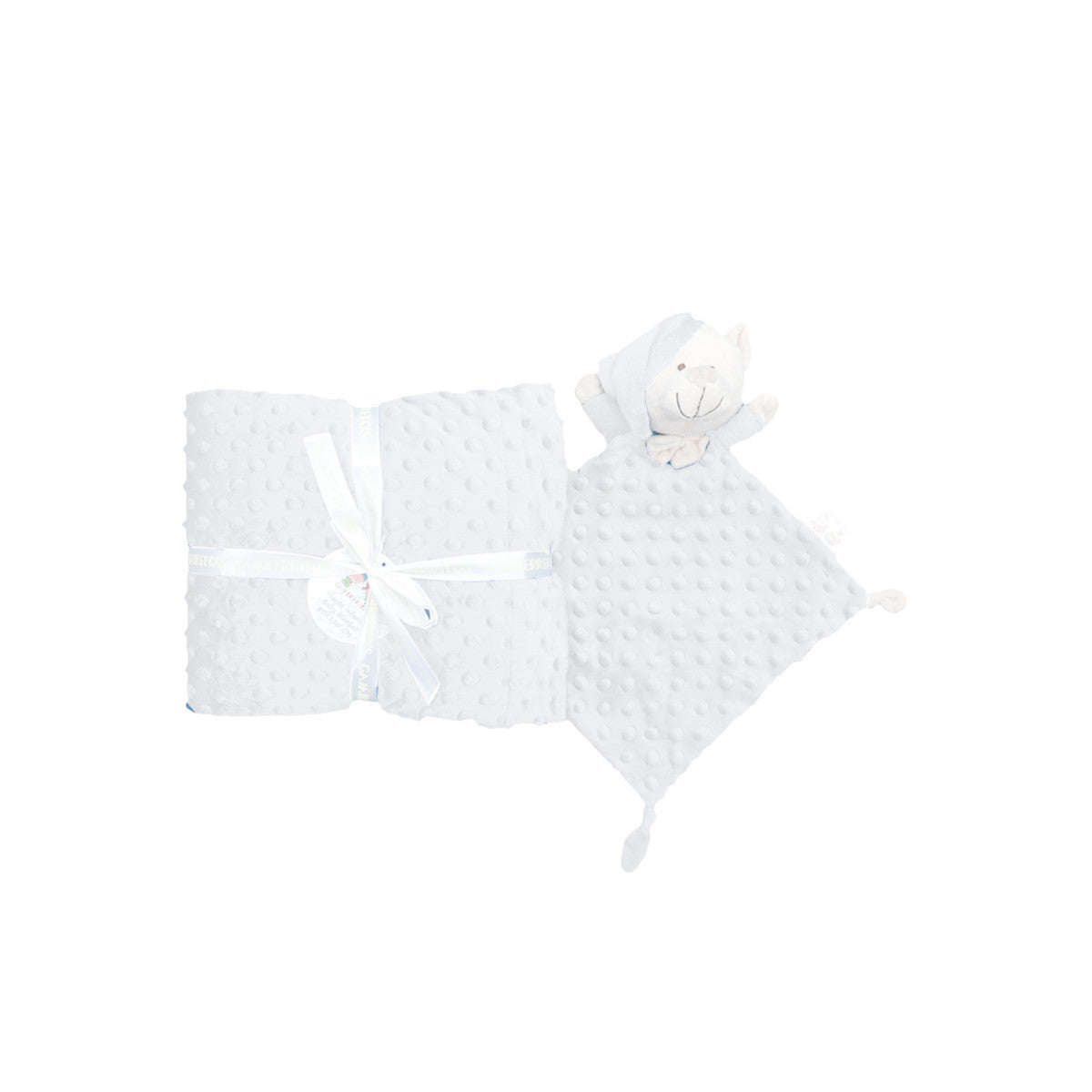 Manta Extra Suave con Osito Blanca