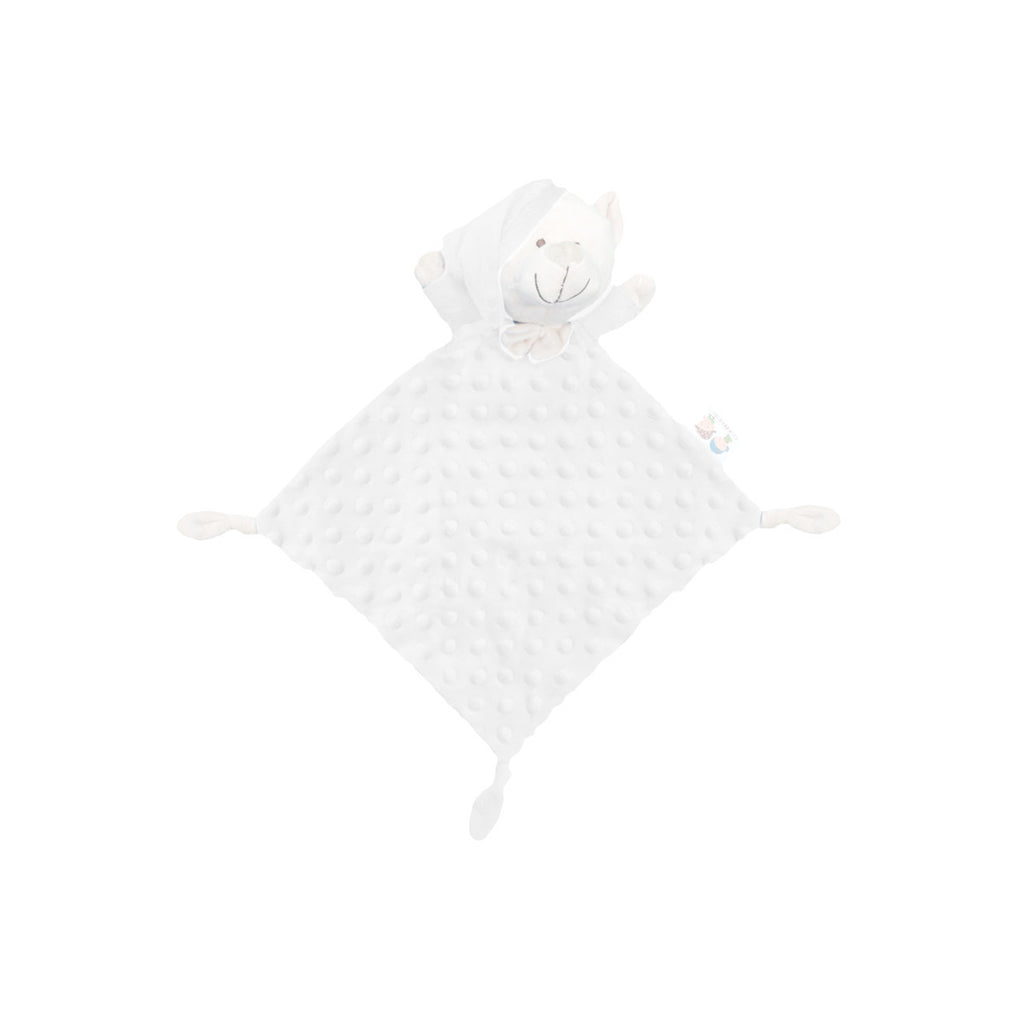 Manta Extra Suave con Osito Blanca