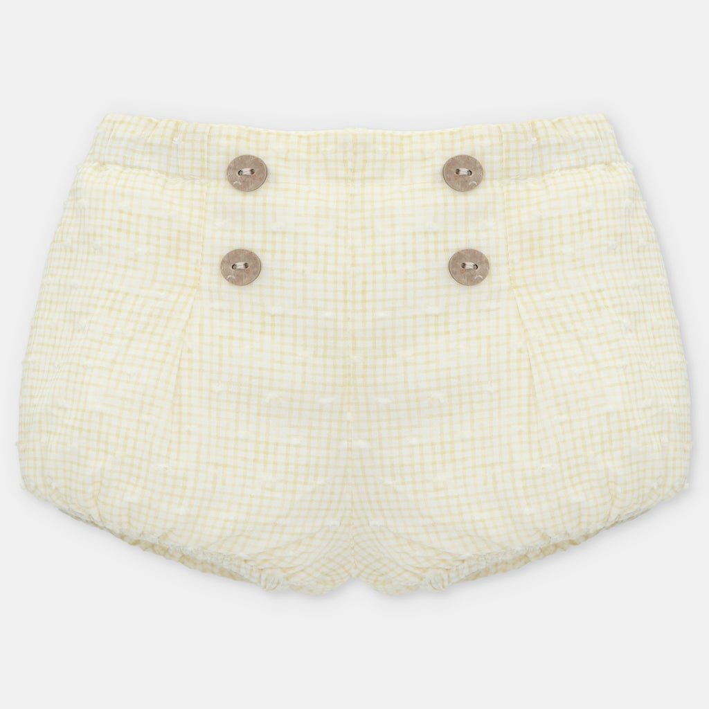 Conjunto de Jersey de Punto Amarillo Pastel con Bombacho Plumeti Winnipeg
