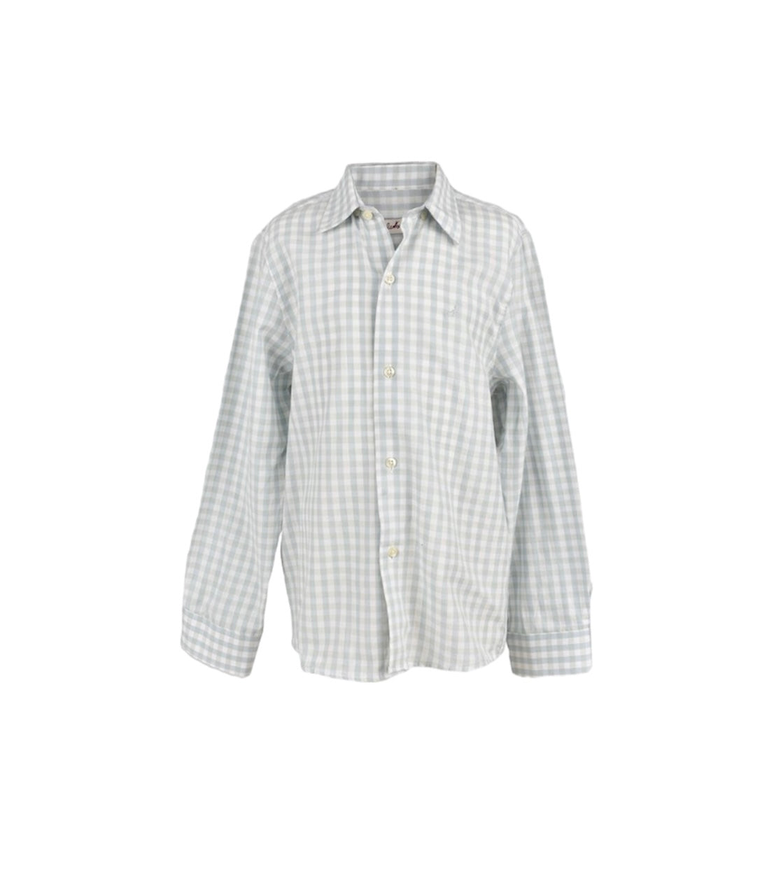 Camisa Vichy Verde Agua