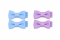 2 Mini Par de Pinzas Lila y Azul