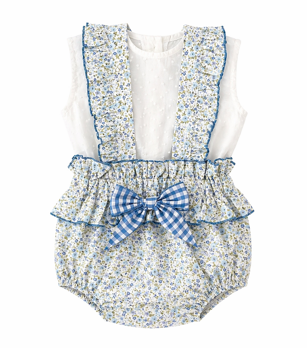 Conjunto Ranita Estampado Floral Lilydust y Blusa Plumeti