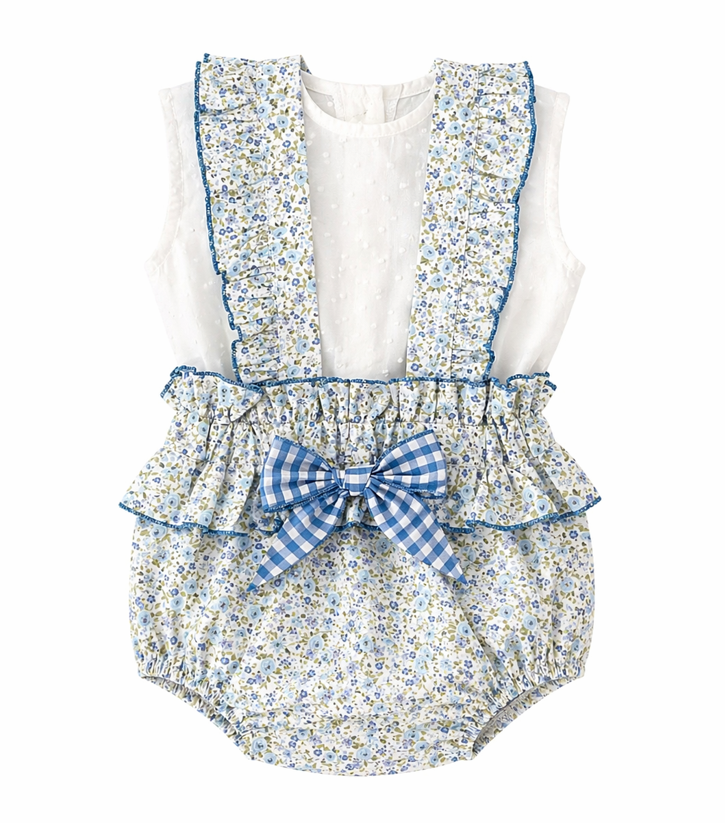 Conjunto Ranita Estampado Floral Lilydust y Blusa Plumeti