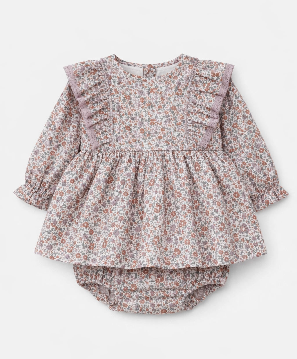 Jesusito Estampado Floral Lila