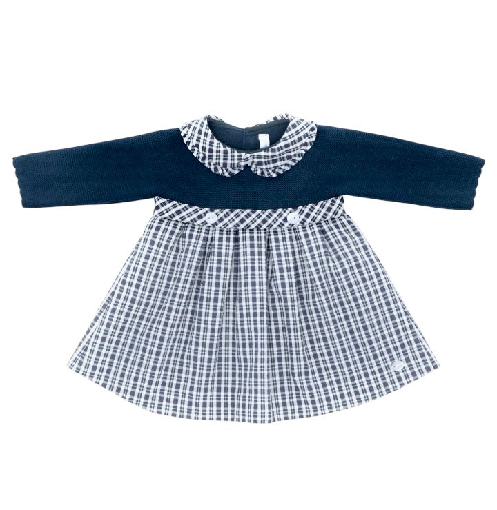 Vestido Punto Marino Dark Blue