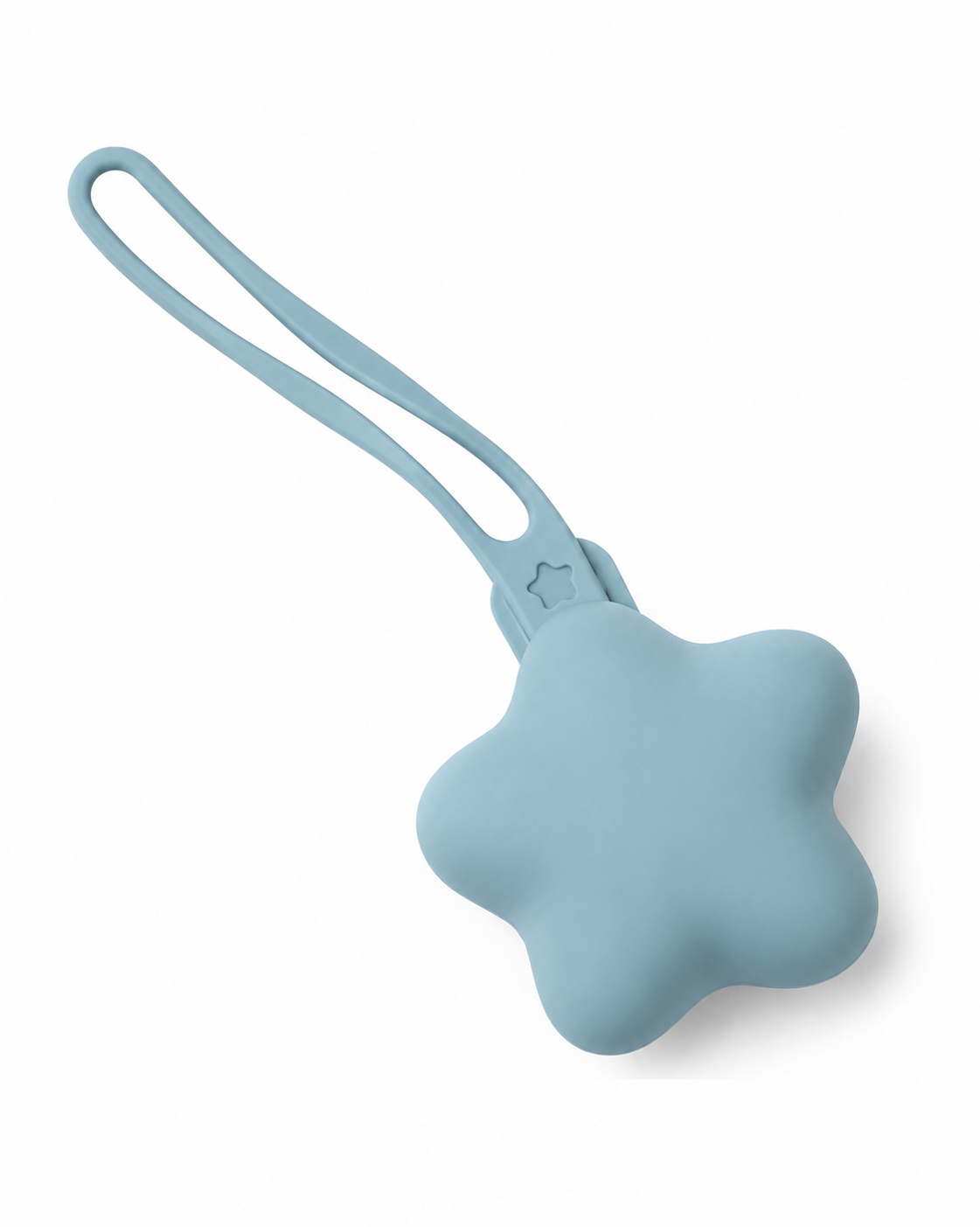 Porta Chupon Estrella Azul Bebe