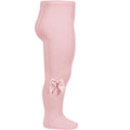Leotardo Liso con Lazo Gross Rosa Palo