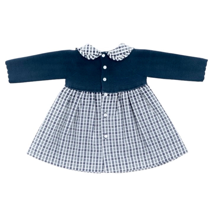 Vestido Punto Marino Dark Blue