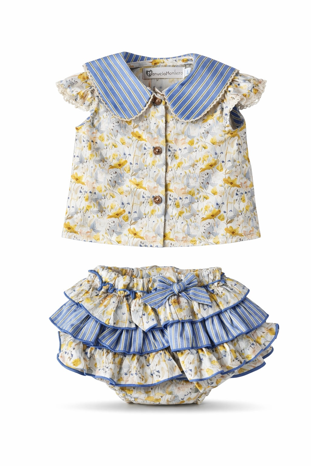 Conjunto Bebe Nina Colección Banana