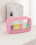 Estuche Organizador con Cierre STUFF Rosa