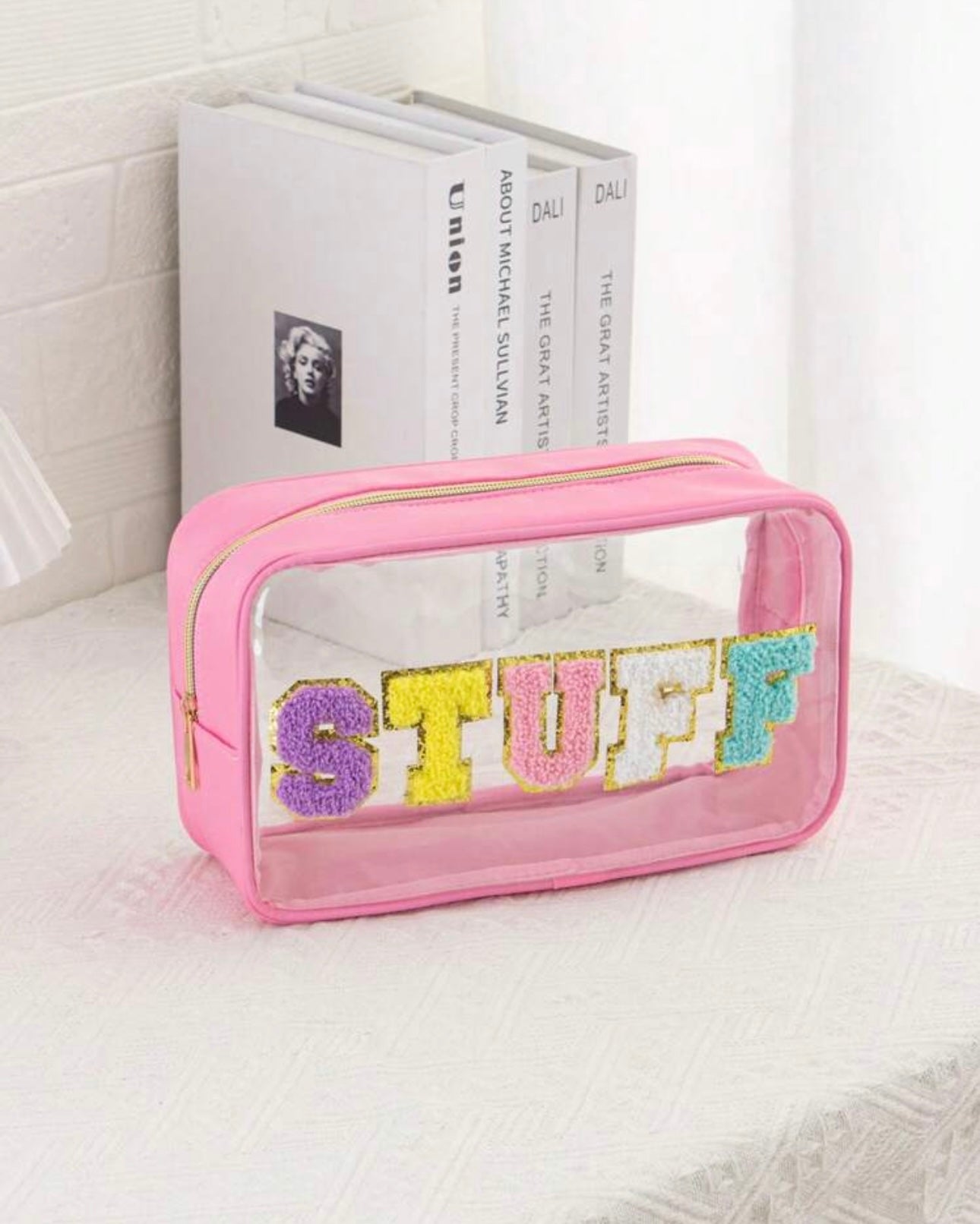 Estuche Organizador con Cierre STUFF Rosa