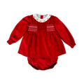 Jesusito Velvet Sierra Rojo con Cubre Pañal
