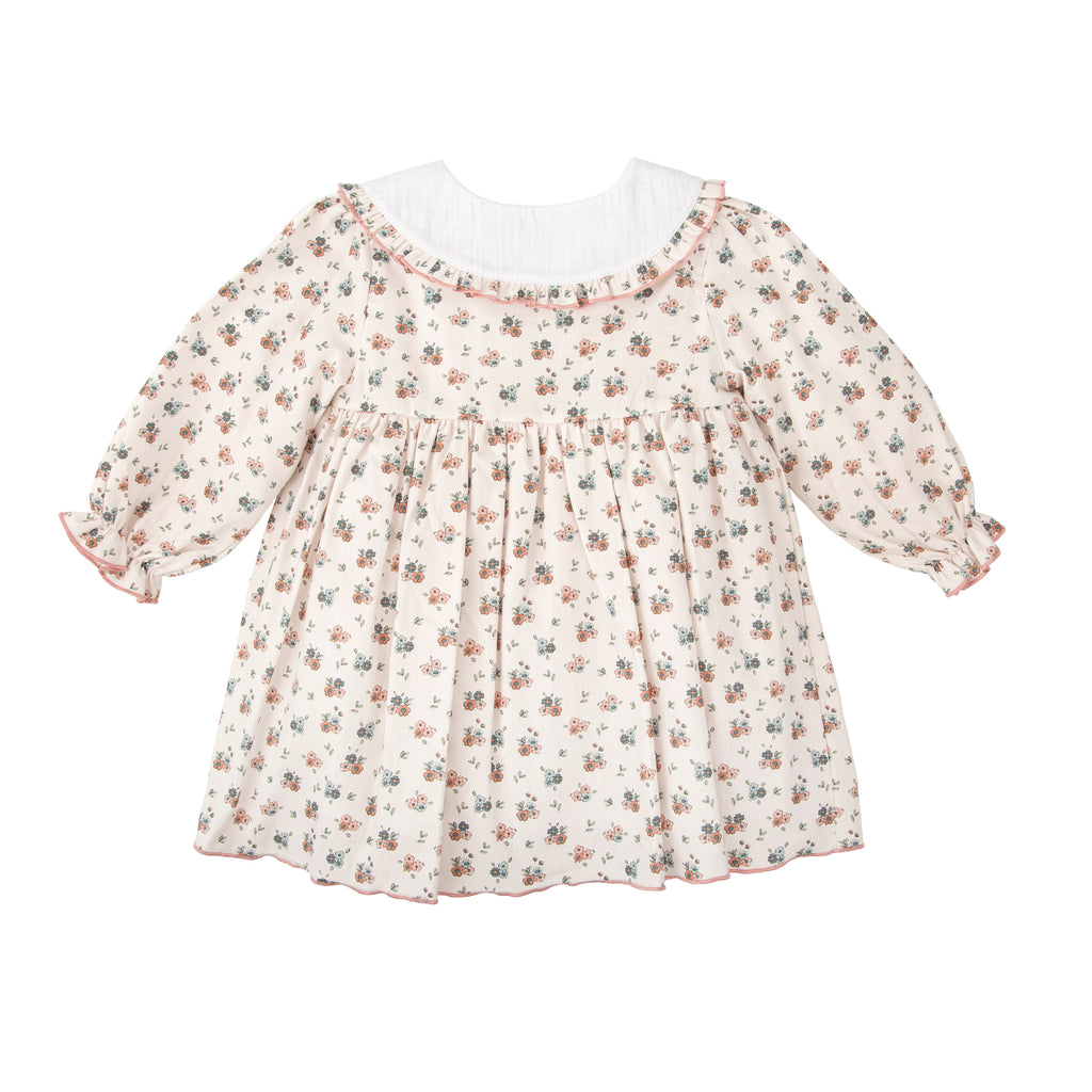 Vestido Mahonia Cuelo Oversized Bordado