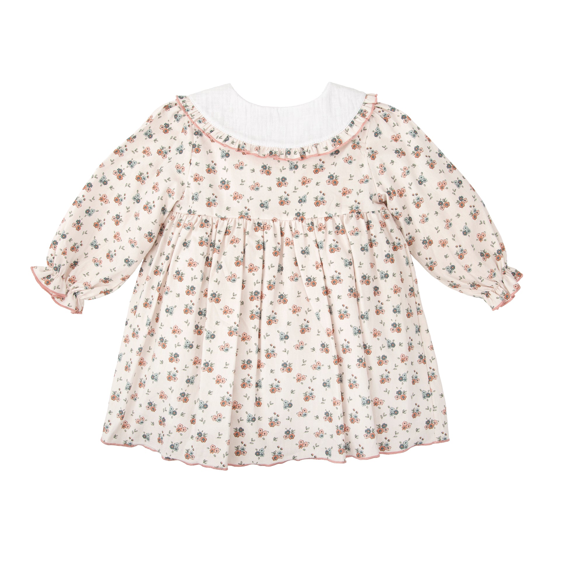 Vestido Mahonia Cuelo Oversized Bordado