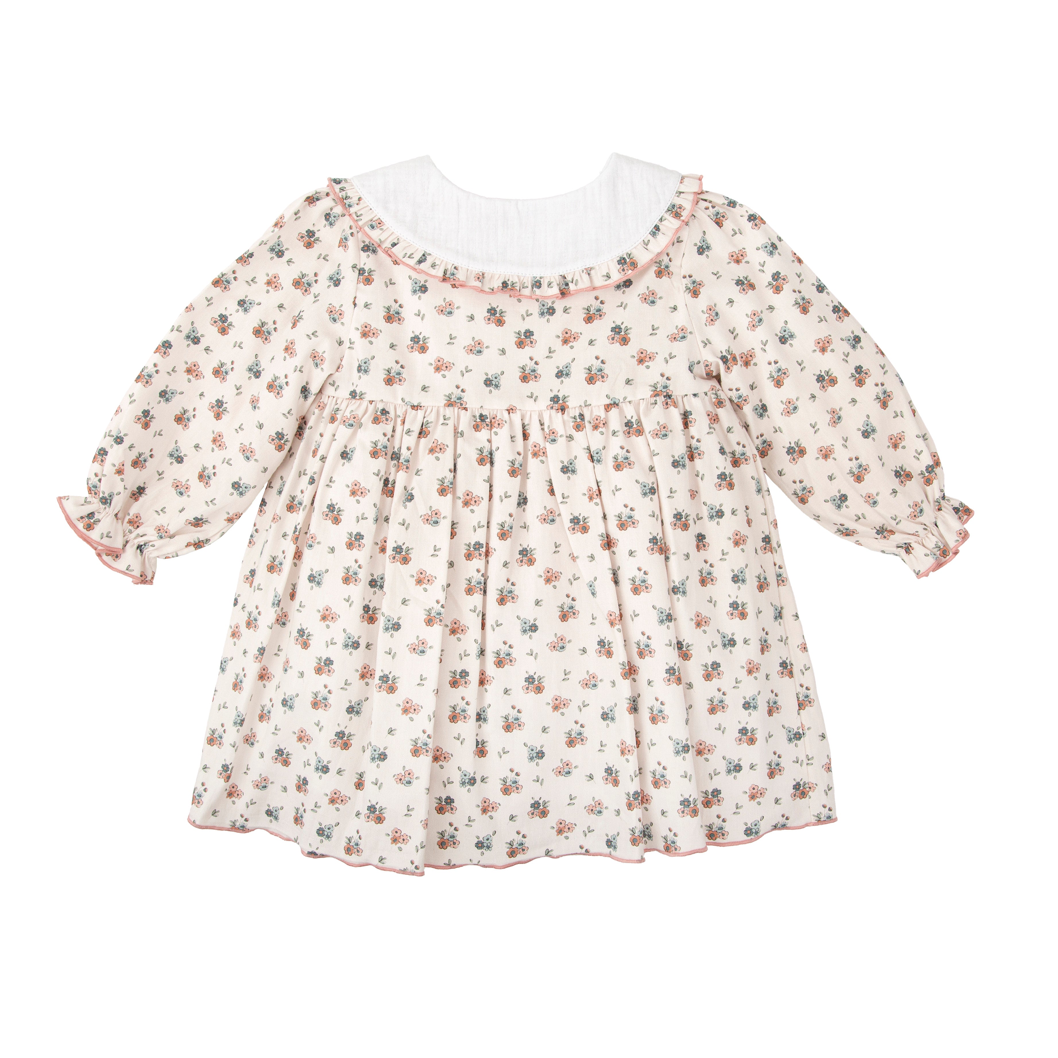 Vestido Mahonia Cuelo Oversized Bordado