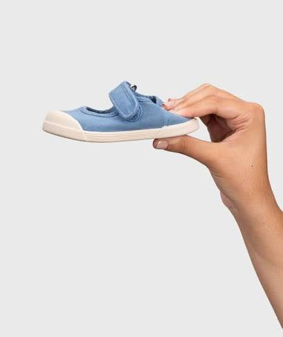Merceditas de Lona Barefoot Denim