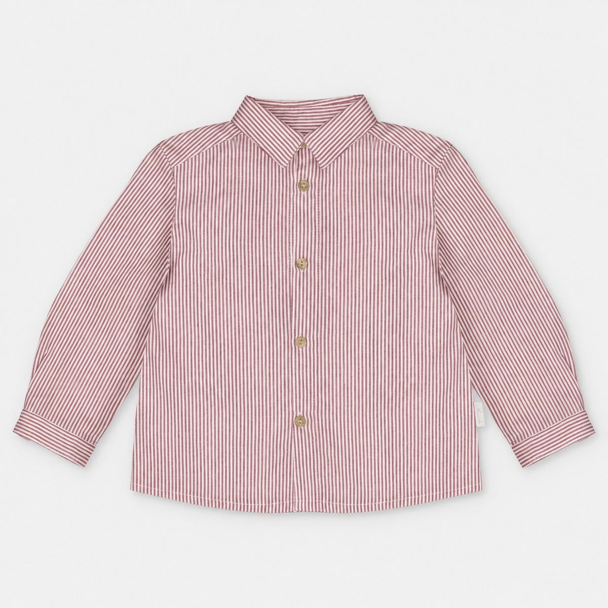 Camisa Rayas Burdeos Coleccion Caravia