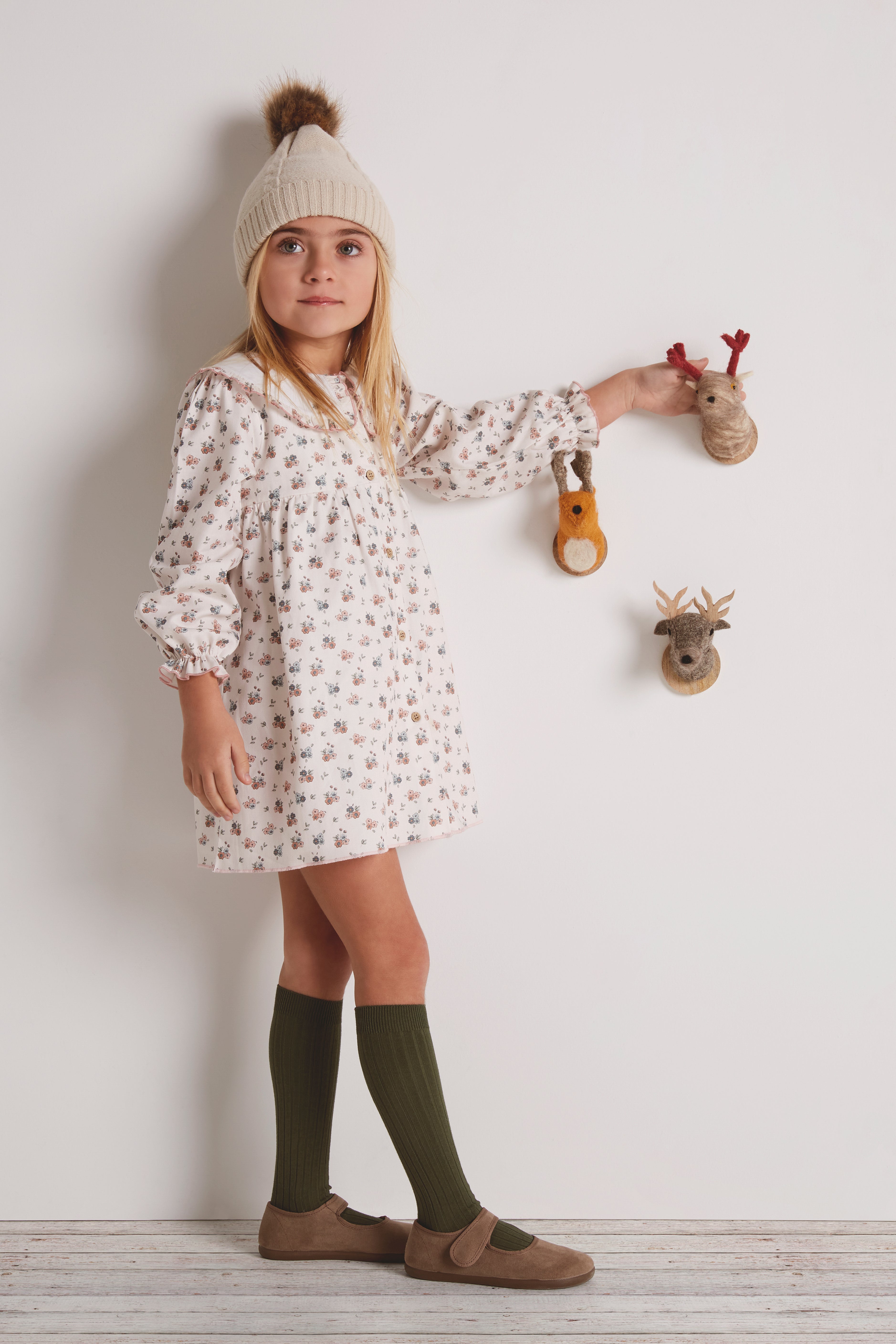 Vestido Mahonia Cuelo Oversized Bordado
