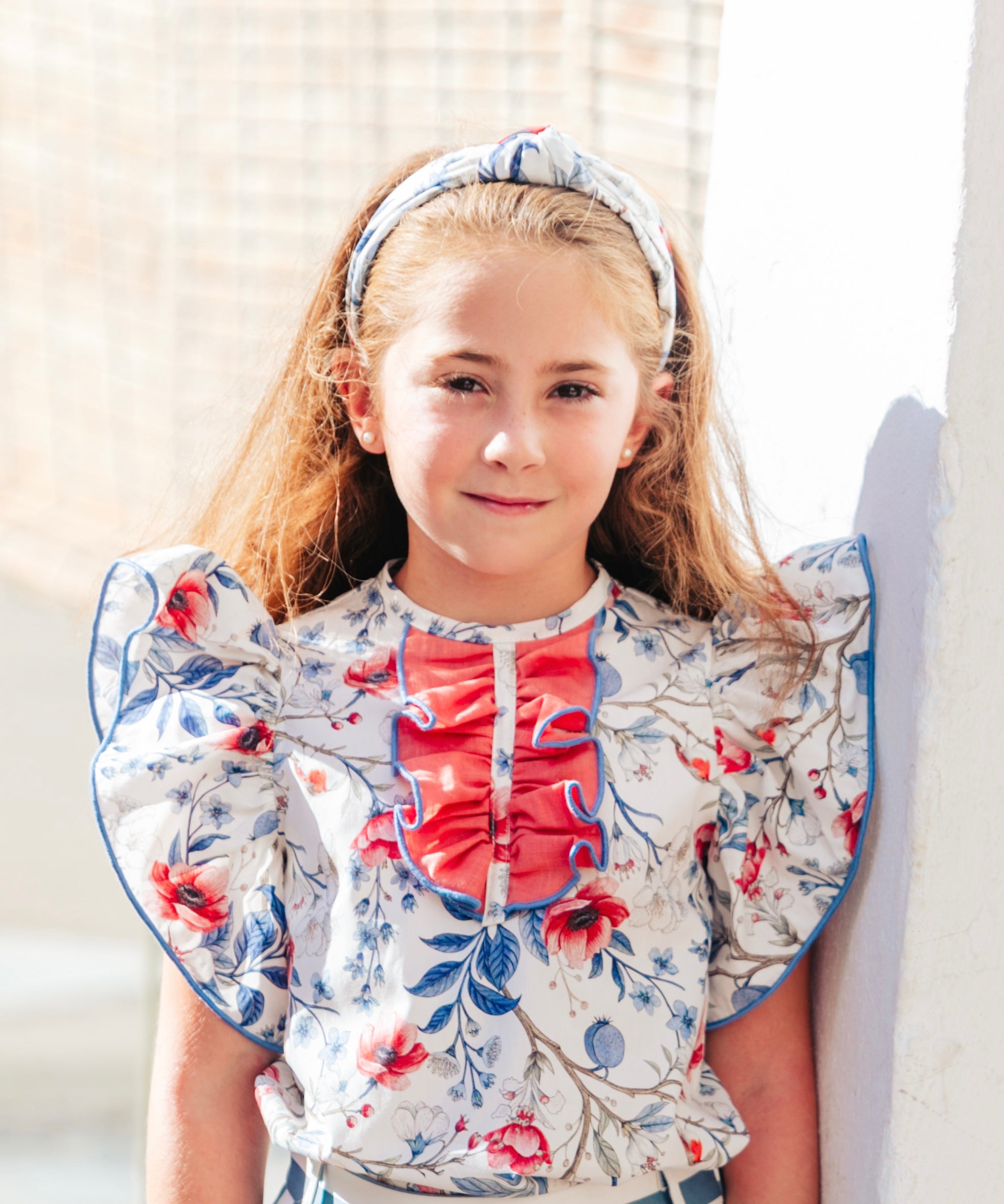 Camisa con Volados Colección Manzana