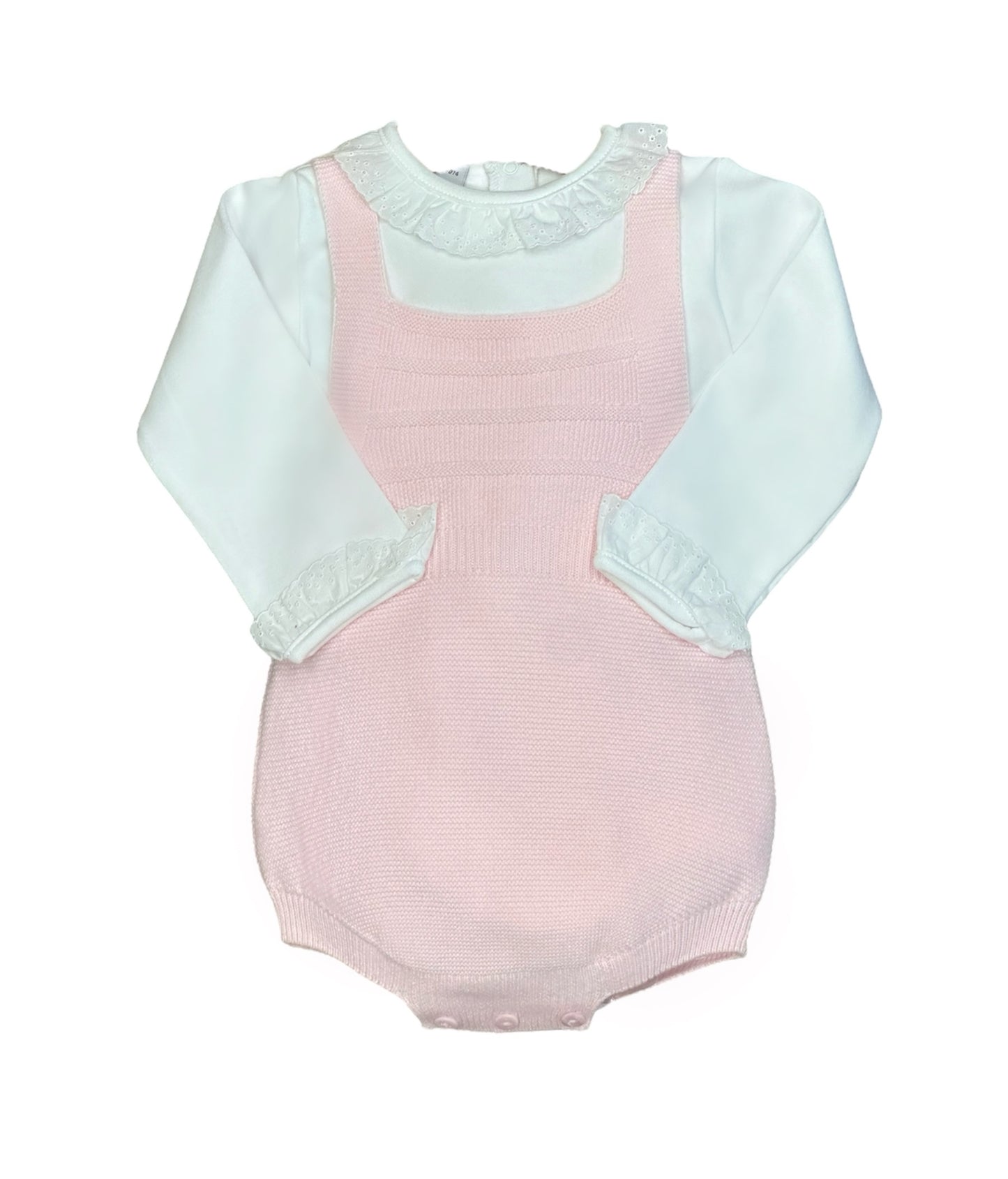 Ranita de Punto Rosa Bebe