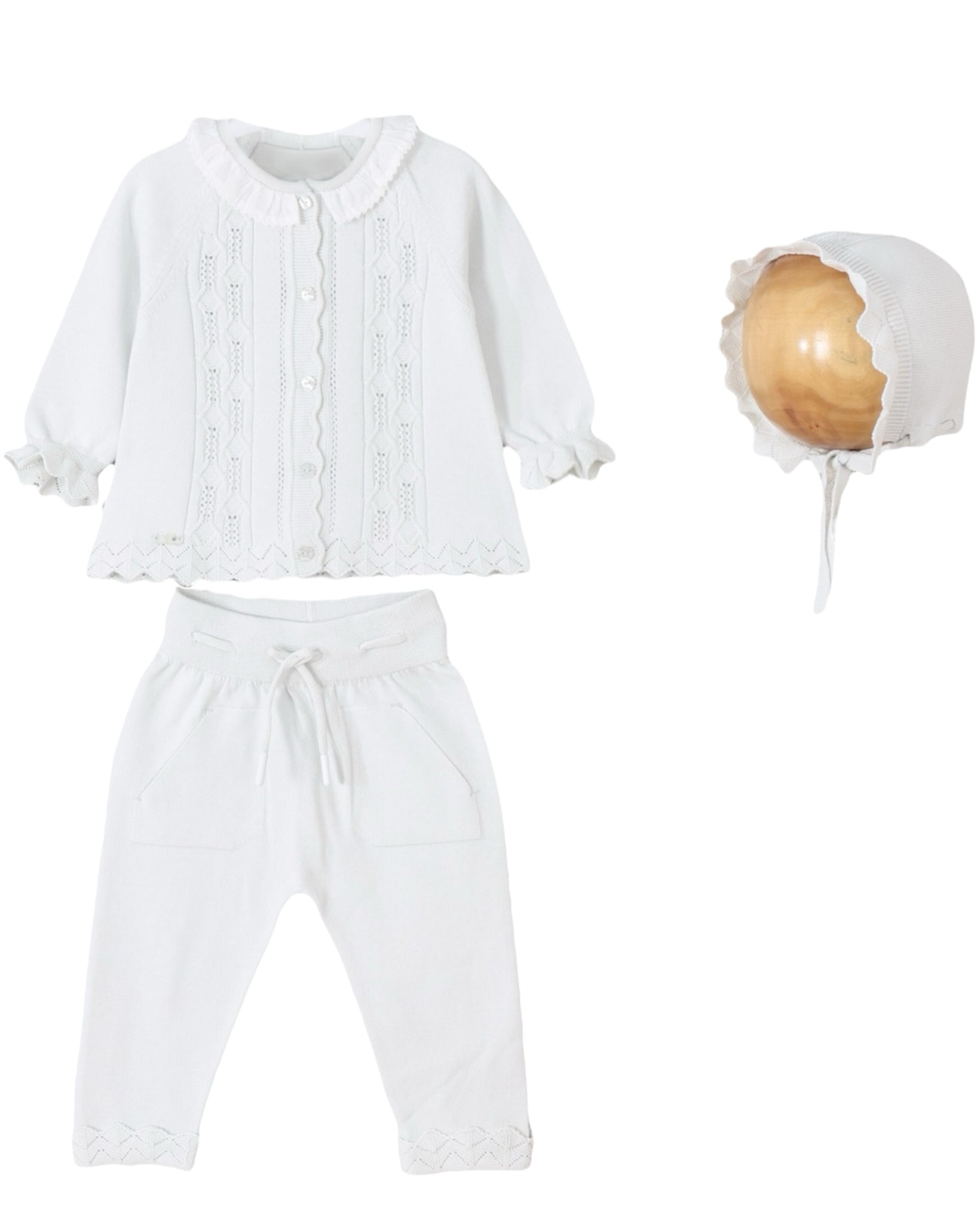 Comfy Set Cuello Batista Gris Claro