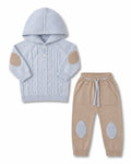 Comfy Set Azul Cielo y Beige