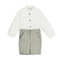 Conjunto Camisa Piqué con Bermuda Pistacho