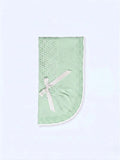 Toquilla Lima con Volante y Detalles en Blanco
