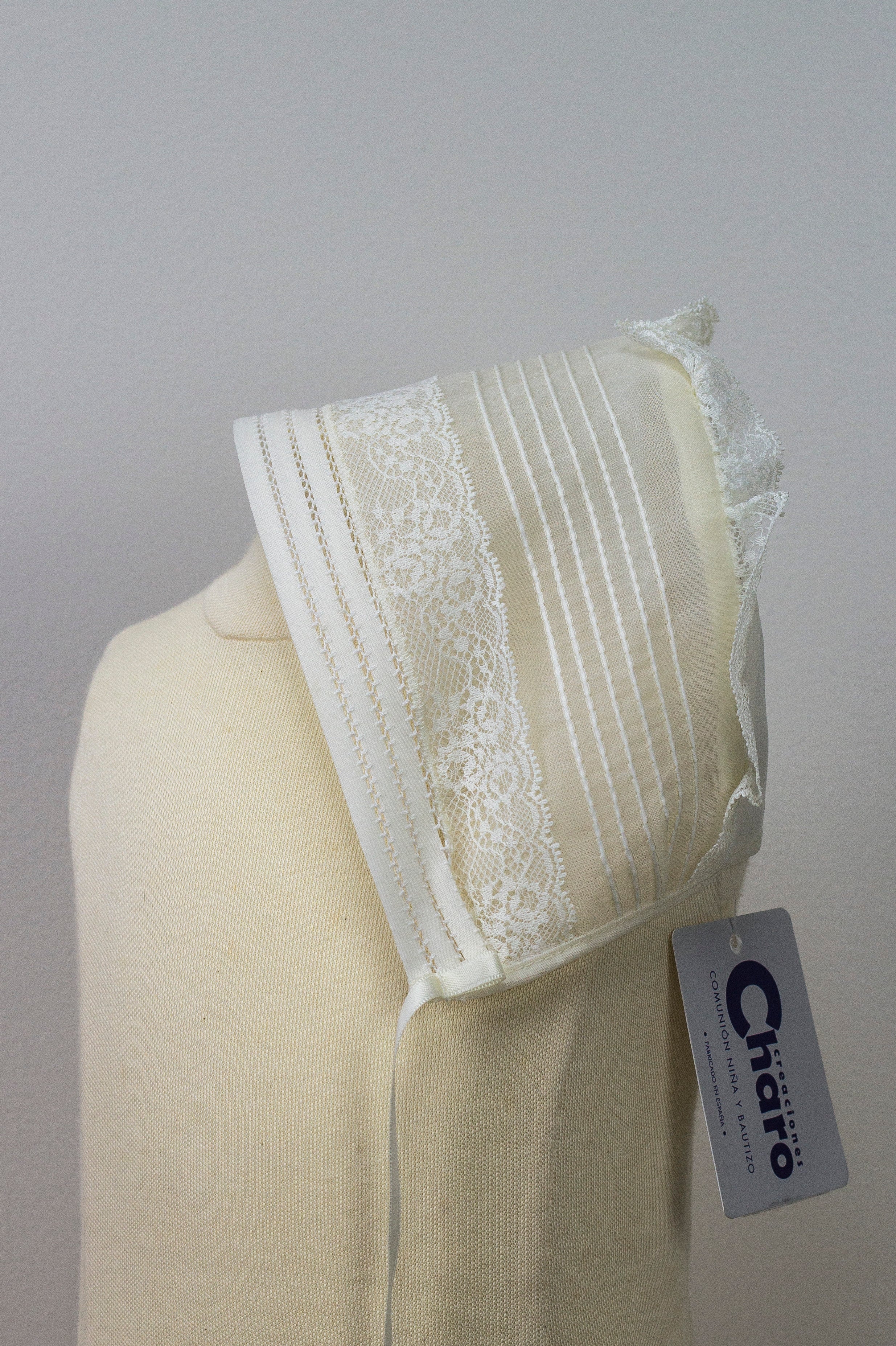 Faldellin Bautizo Crysta con Capota