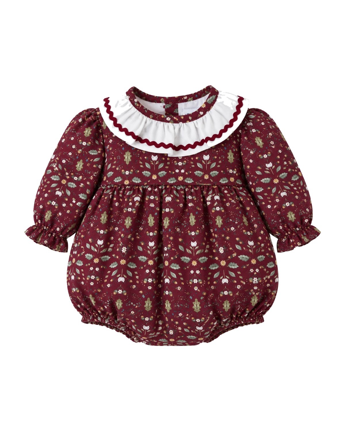 Bombacho Granate Gomas Bellota con Cuello Batista