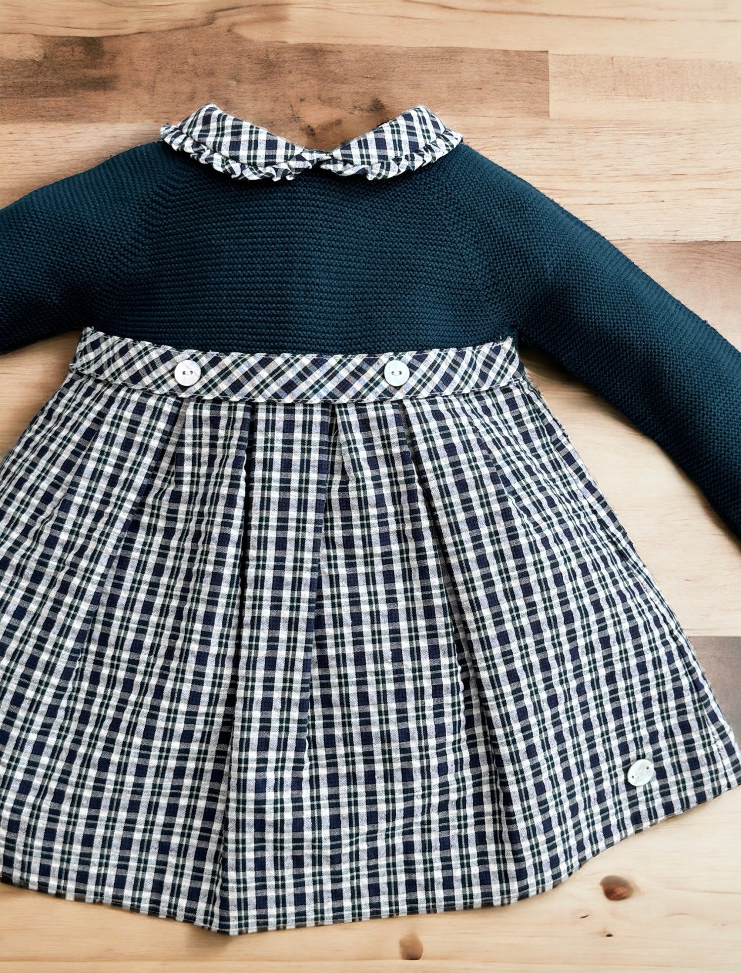 Vestido Punto Marino Dark Blue