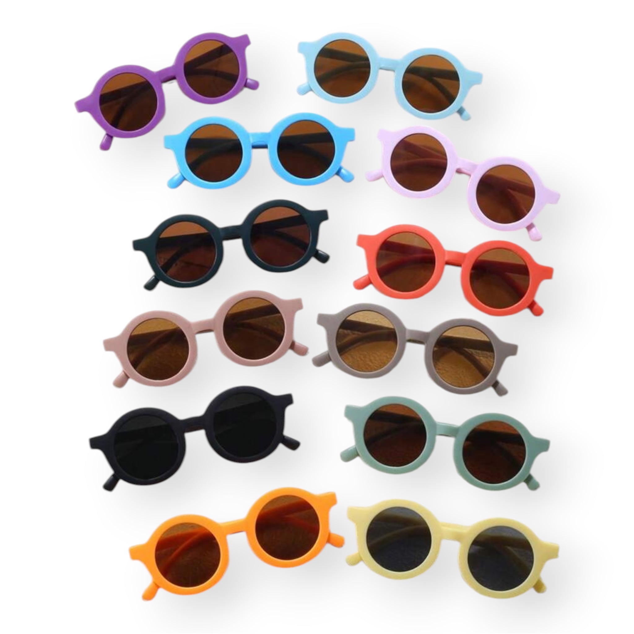 Lentes de Sol Redondos