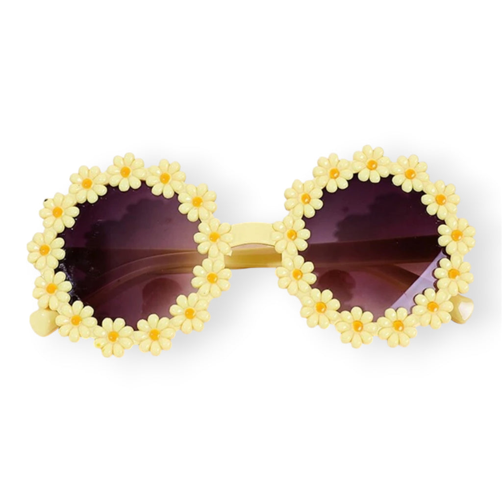 Lentes de Rol Redondos con Margaritas